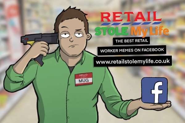 The Retail Stole My Life Facebook page