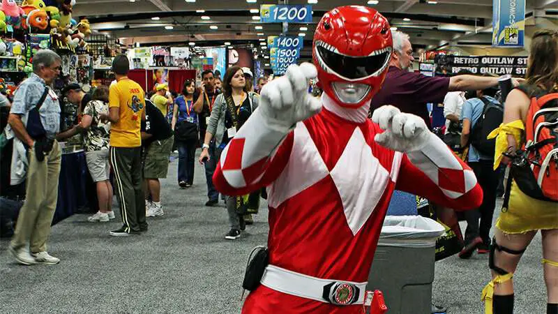 This is a power ranger not a retail worker